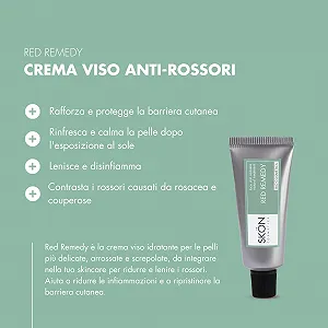 Средство для лица Skön Red Remedy для чувствительной кожи с миндальным маслом и алоэ вера synthetic.ua - Фото 1