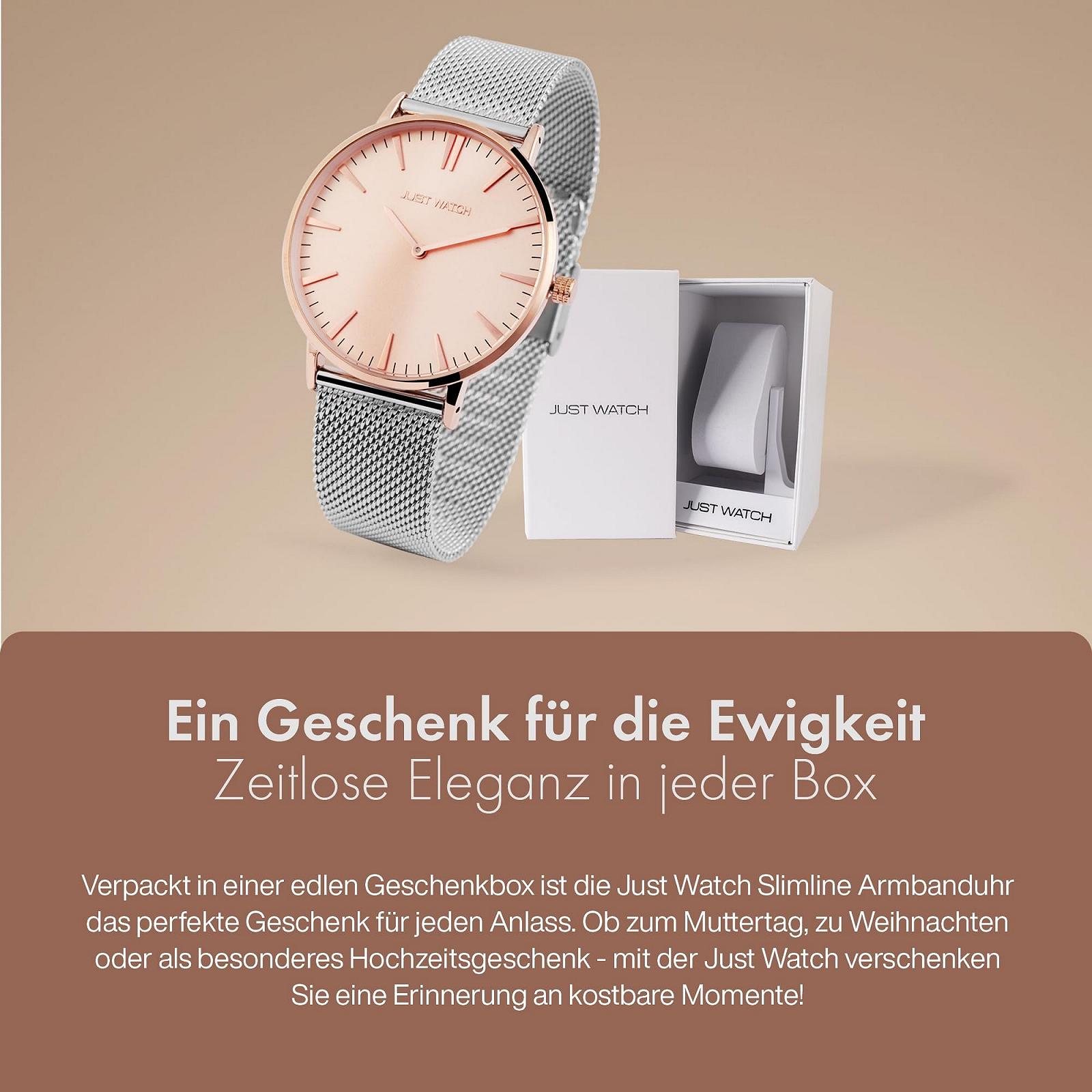 Жіночий годинник Just Watch, нержавіюча сталь або шкіряний ремінець, японський кварцовий механізм, фото №6 Жіночий годинник Just Watch, нержавіюча сталь або шкіряний ремінець, японський кварцовий механізм, фото №6