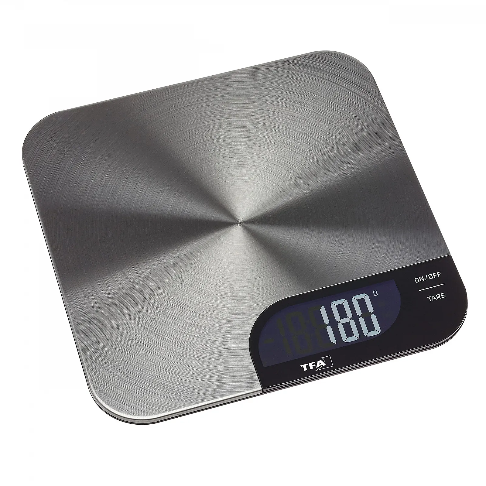Цифрові кухонні ваги TFA Dostmann 50.2006.60 Cheesecake 5 kg Silver, фото №1 Цифрові кухонні ваги TFA Dostmann 50.2006.60 Cheesecake 5 kg Silver, фото №1