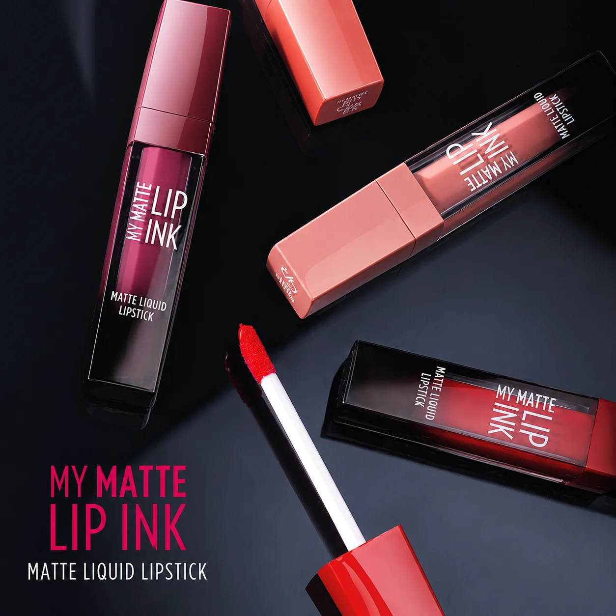 Рідка матова помада Golden Rose My Matte Lip Ink 01 5 мл, фото №4