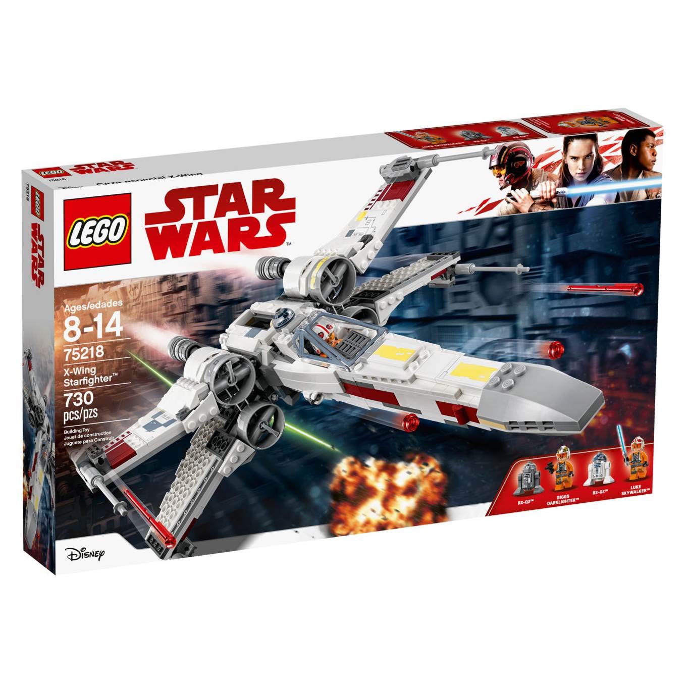 Іграшковий набір LEGO Star Wars 75218 X-Wing Starfighter 730 деталей вік 8-14, фото №7