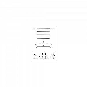 Комплект аксесуарів, гальмівні колодки TRISCAN 8105 131598 для передньої осі - Фото 1