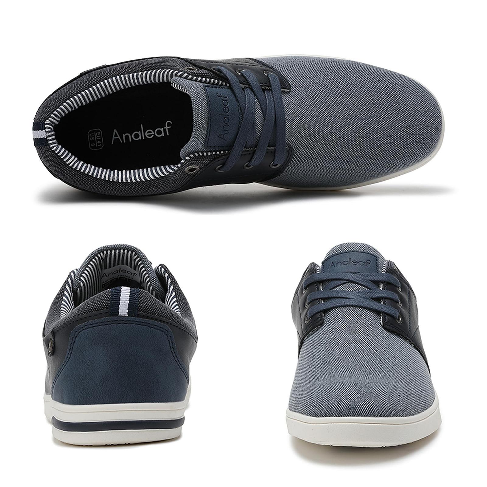 Чоловічі Кросівки ANALEAF Зручні та М'які Повсякденні Ділові, фото №4 Чоловічі Кросівки ANALEAF Зручні та М'які Повсякденні Ділові, фото №4