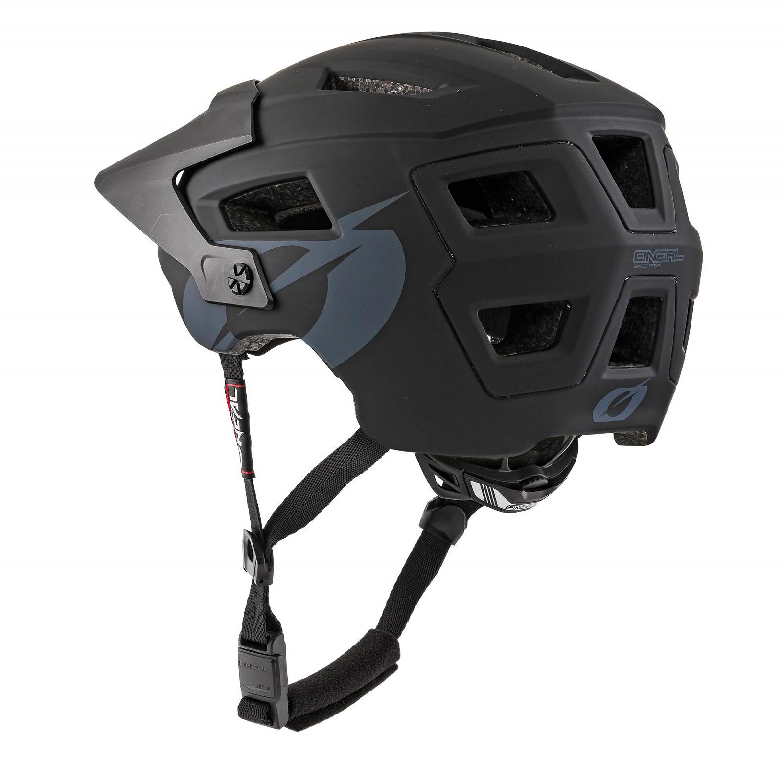 Шлем O'NEAL Defender 2.0 Solid All Mountain MTB Черный/Серый, фото №3