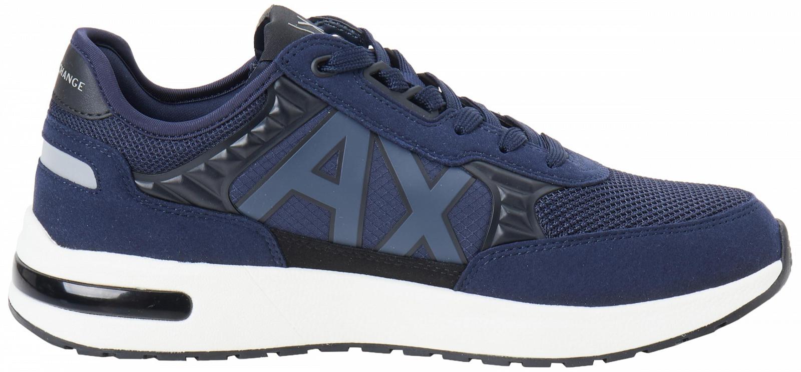 Кросівки Armani Exchange Dusseldorf з геометричним тисненням, фото №4