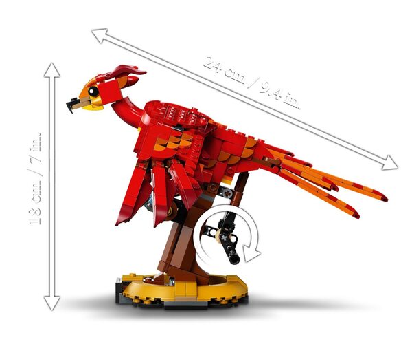 Конструктор LEGO Harry Potter Фоукс феникс Дамблдора 76394, фото №6