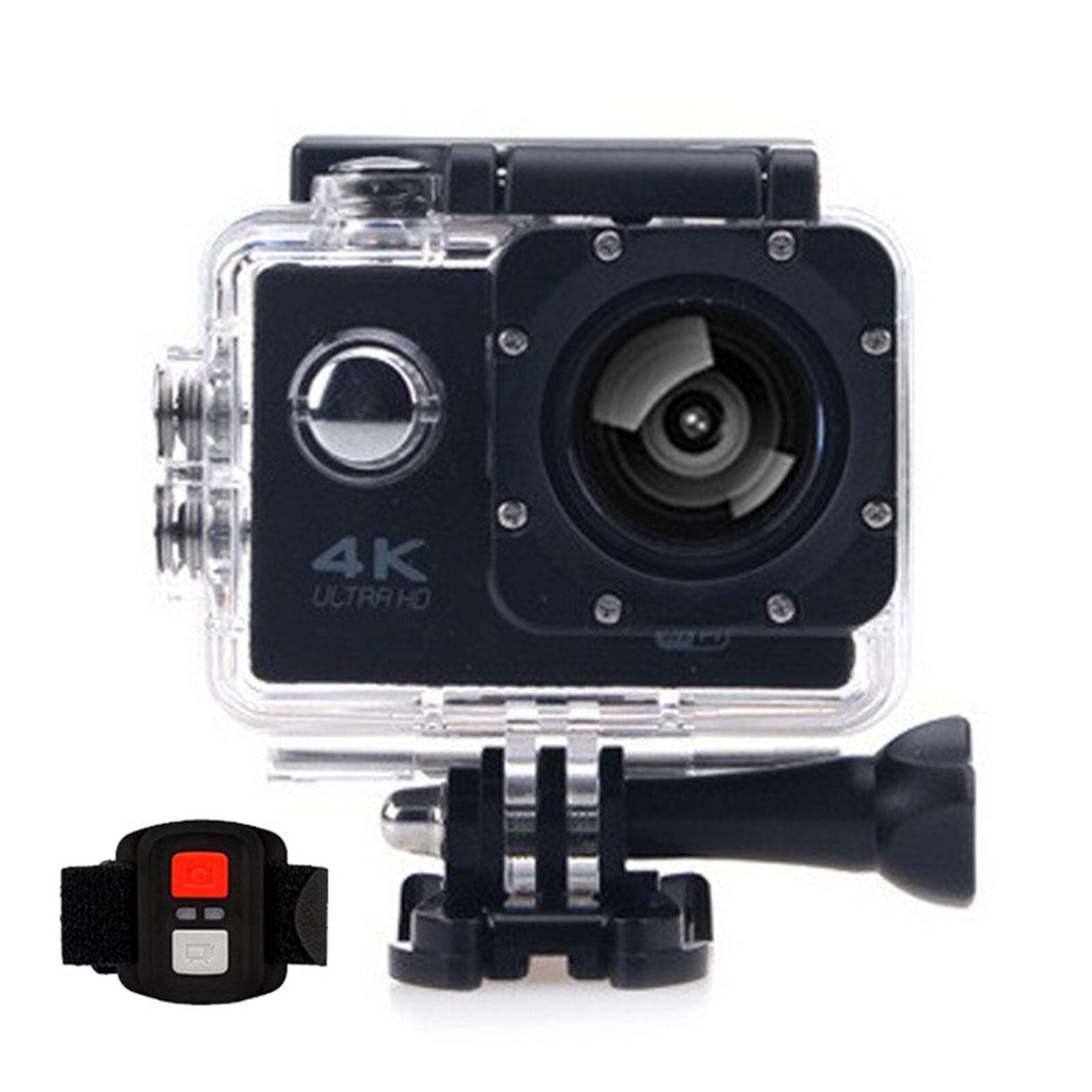 Камера YOPOTIKA Action 4K WiFi 170 градусов Широкоугольная Ultra HD Водонепроницаемая 30 м, фото №6