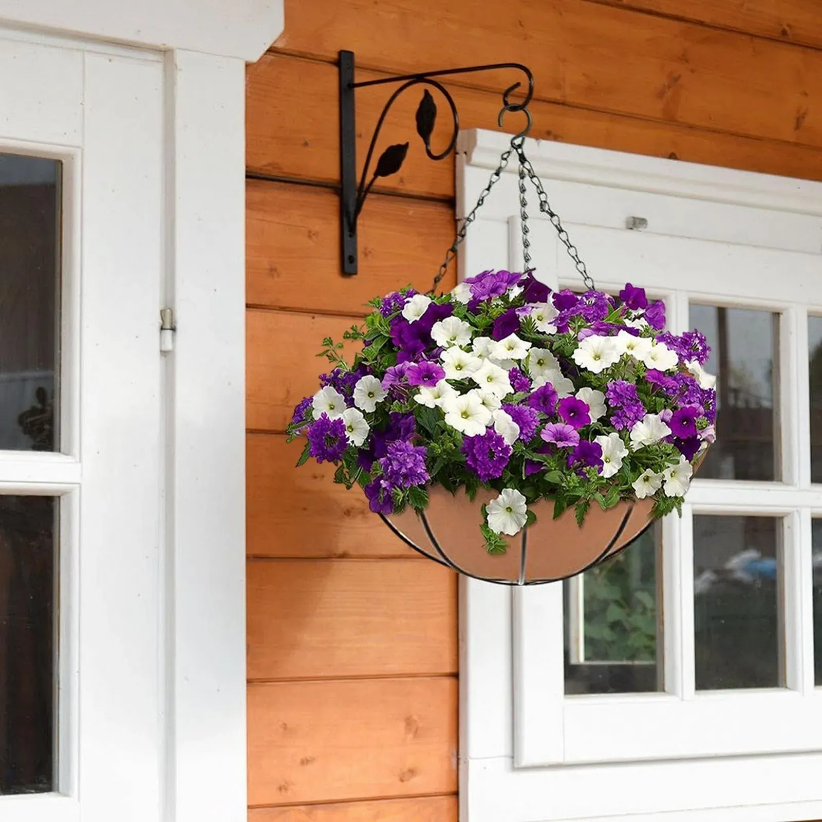 Вкладиші для підвісних кошиків Filz-Hängekorbeinlagen Круглі повстяні Set mit 3, фото №2