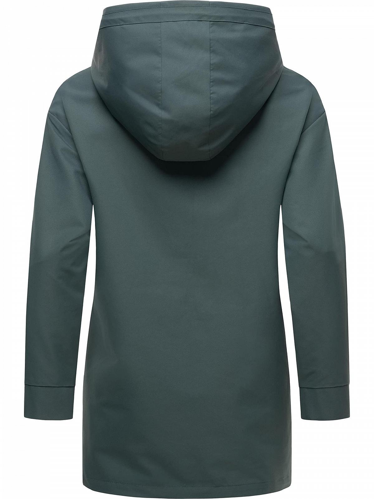Парка Ragwear Urbanna Remake Женская Водонепроницаемая Куртка для активного отдыха Длинная Переработанный Полиэстер, фото №3