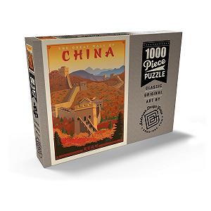 Пазл MyPuzzle Special Collection by Anderson Design Group China: Great Wall, Vintage Poster 1000 элементов synthetic.ua - Фото 1