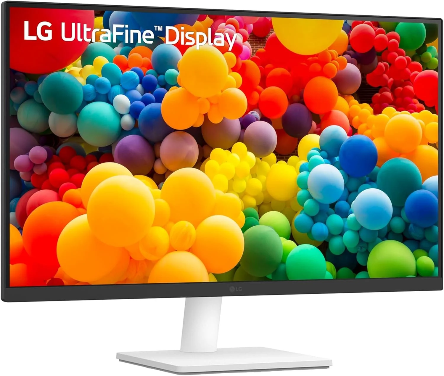 Монітор 27" LG 27US500-W 4K Ultra HD IPS 60 Гц Білий, фото №2