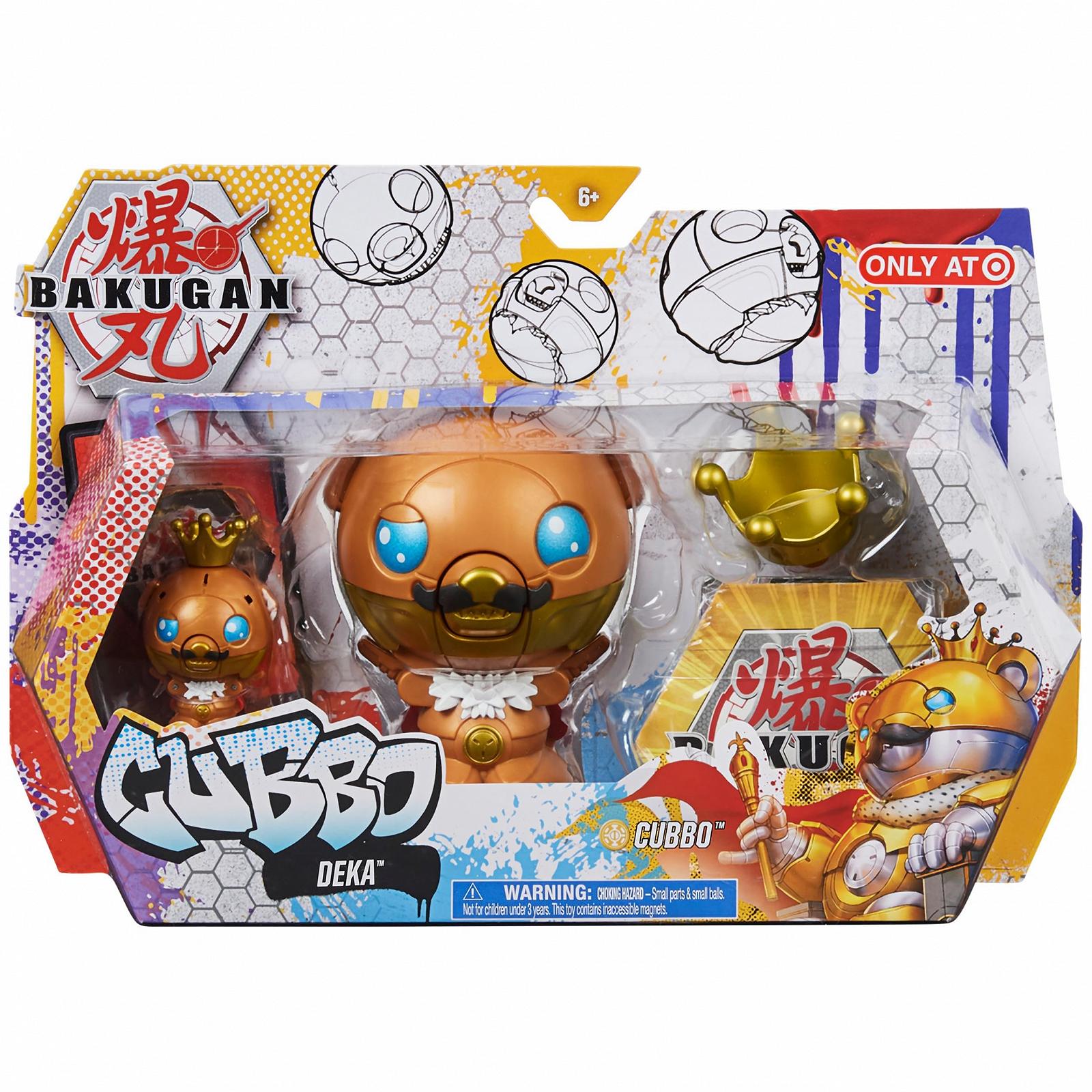 Фігурка Deka Pack Bakugan Gold King Cubbo, фото №1
