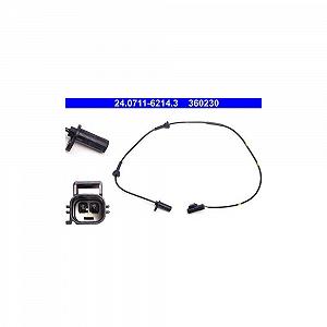 Датчик скорости вращения колеса ATE 24.0711-6214.3 для VOLVO передний левый - Фото 1