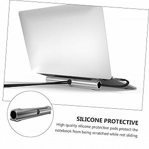 Підставка для ноутбука GALPADA з алюмінієвого сплаву для кращого охолодження та ергономіки з організацією кабелів synthetic.ua - Фото 1