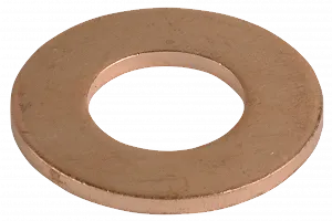 Кільце ущільнювальне мідне SW-Stahl 15.0 x 7.5 x 1.0 мм - Фото 1