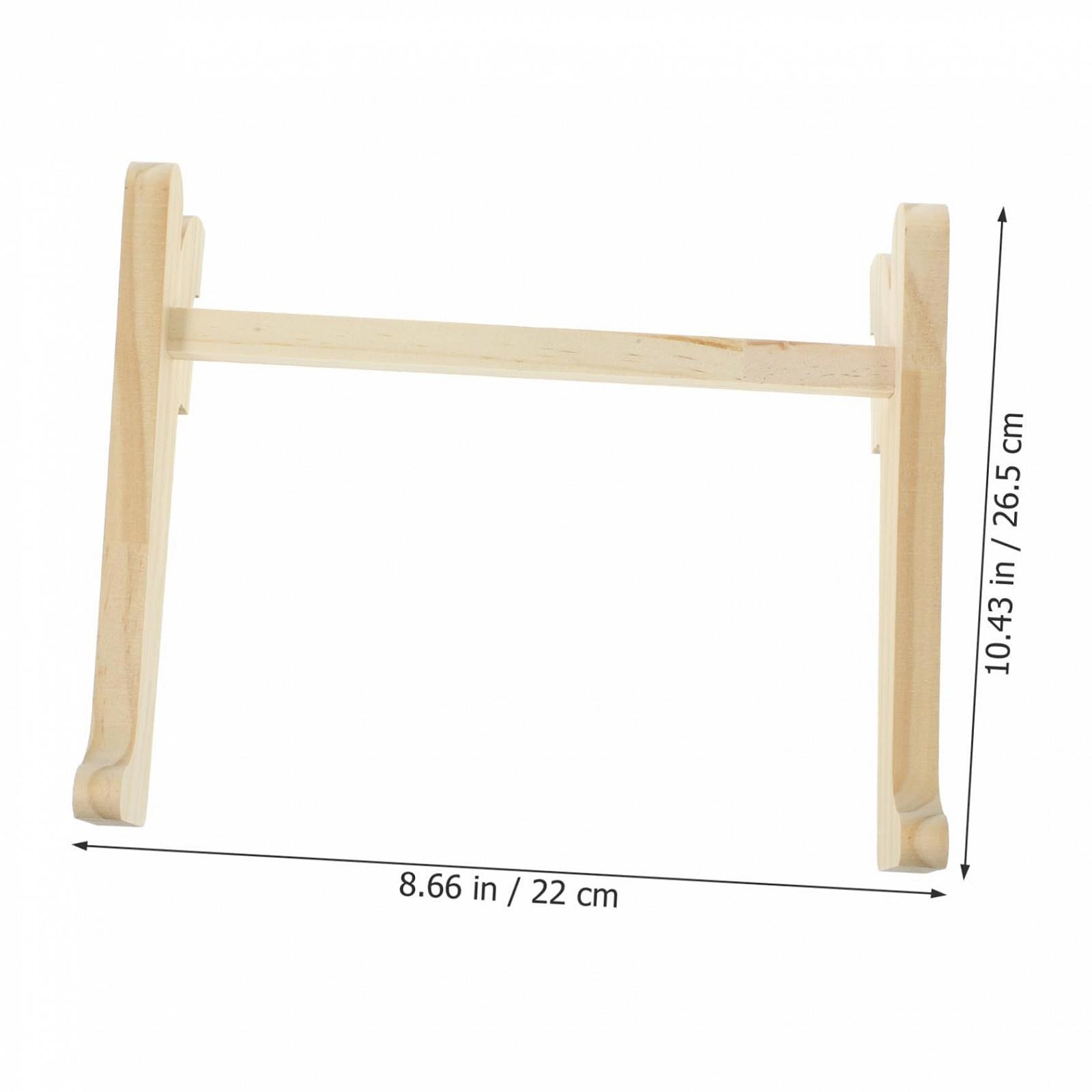 Подставка для ноутбука деревянная эргономичная с вентиляцией для стола, фото №2