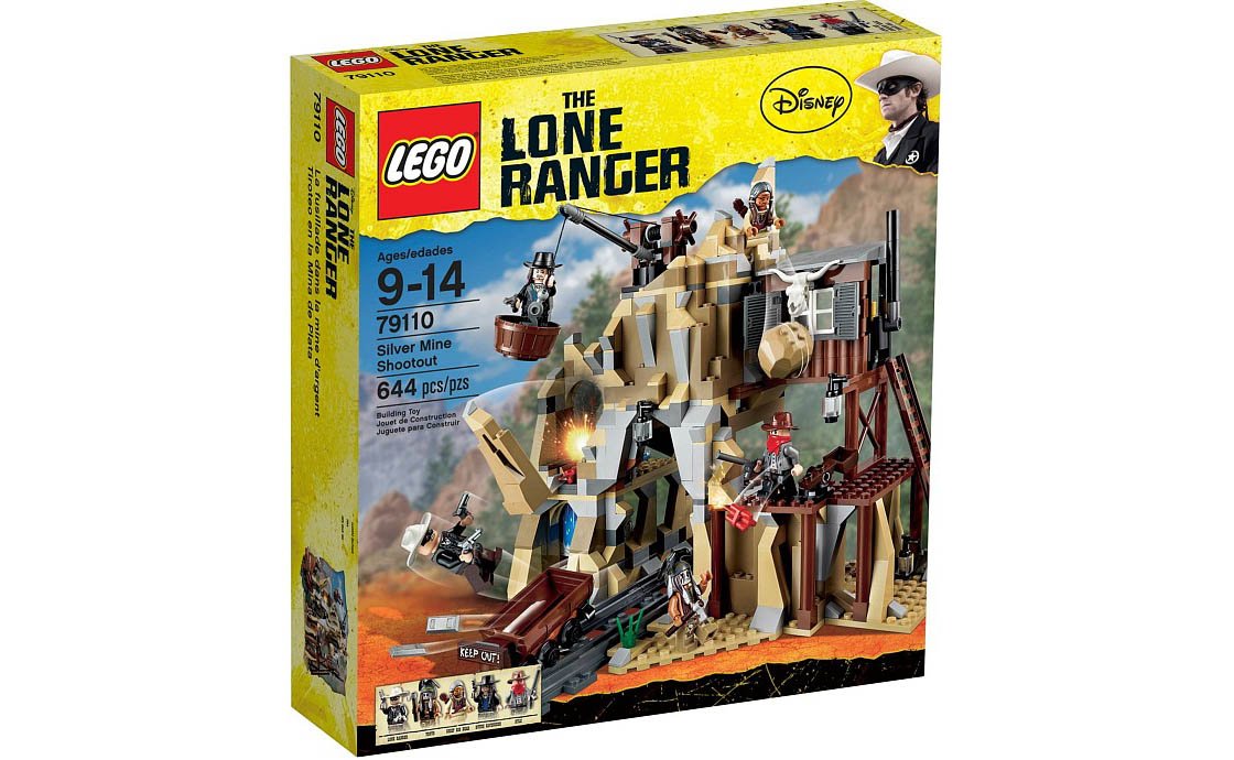 Конструктор Лего LEGO The Lone Ranger Перестрелка у серебряной шахты (79110), фото №1 Конструктор Лего LEGO The Lone Ranger Перестрелка у серебряной шахты (79110), фото №1