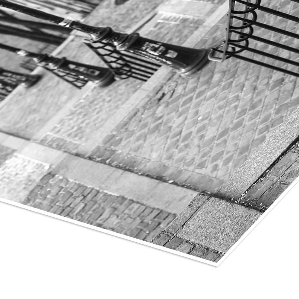 Постер Paris Montmartre Assaf Frank 50 x 70 см Черно-белый, фото №3