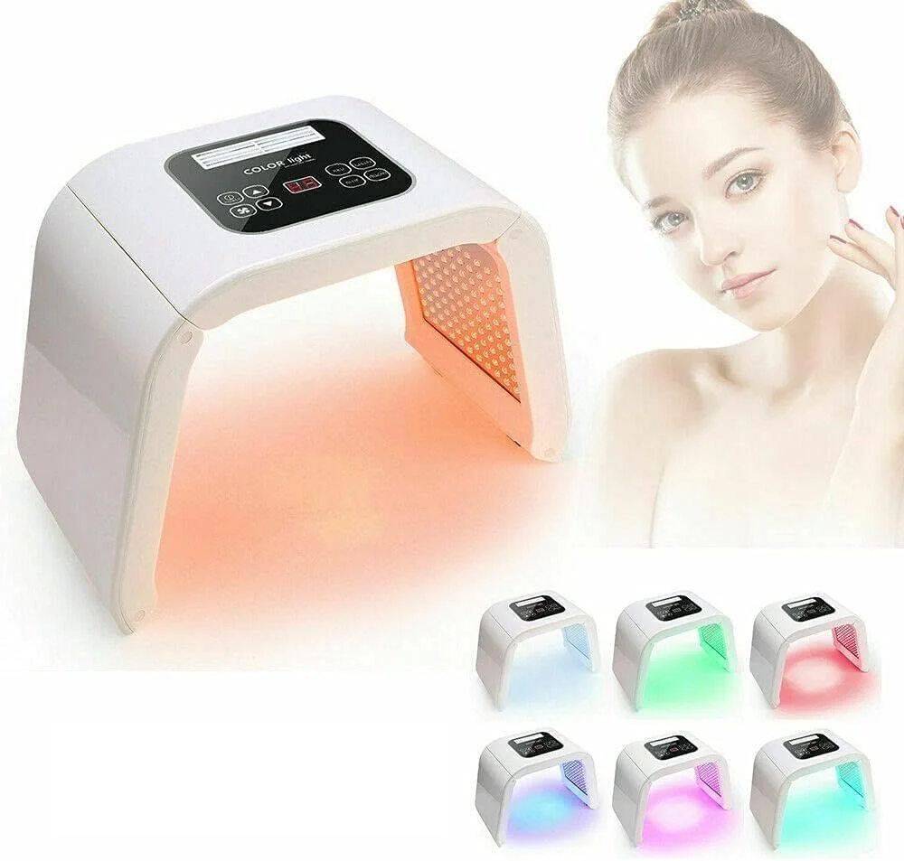 Лампа для LED терапії 7 кольорів PDT Photon Therapy Light Therapy для догляду за шкірою PDT Skincare Machine, фото №3