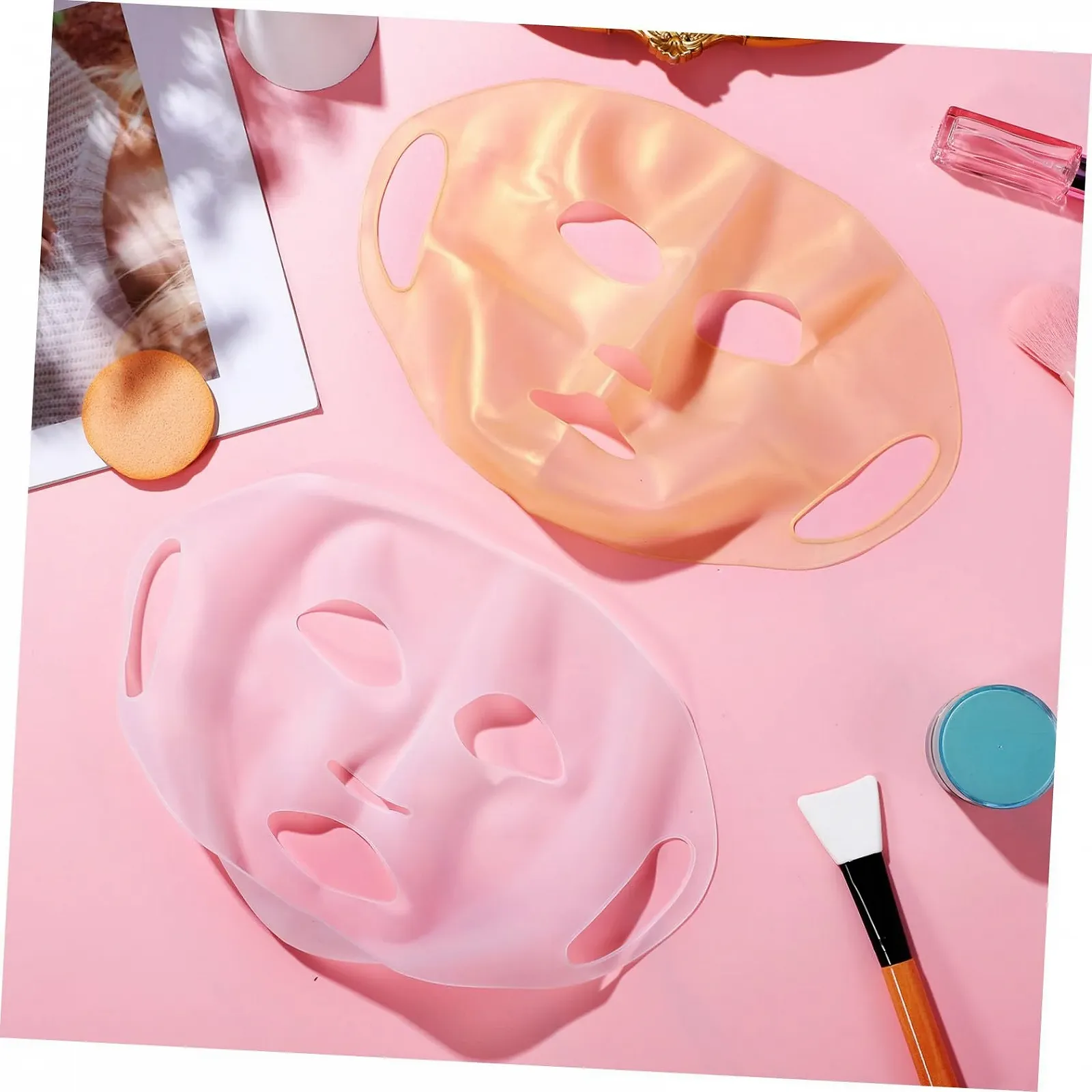 Маска Силіконова VICASKY 3 шт. Багаторазова з вушними гачками для фіксації, фото №7