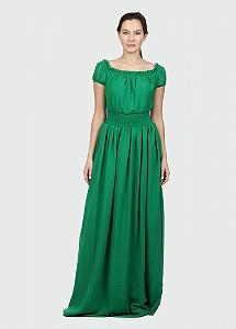 Платье MOZAH L Зеленый (ND-15006-Green) synthetic.ua - Фото 1