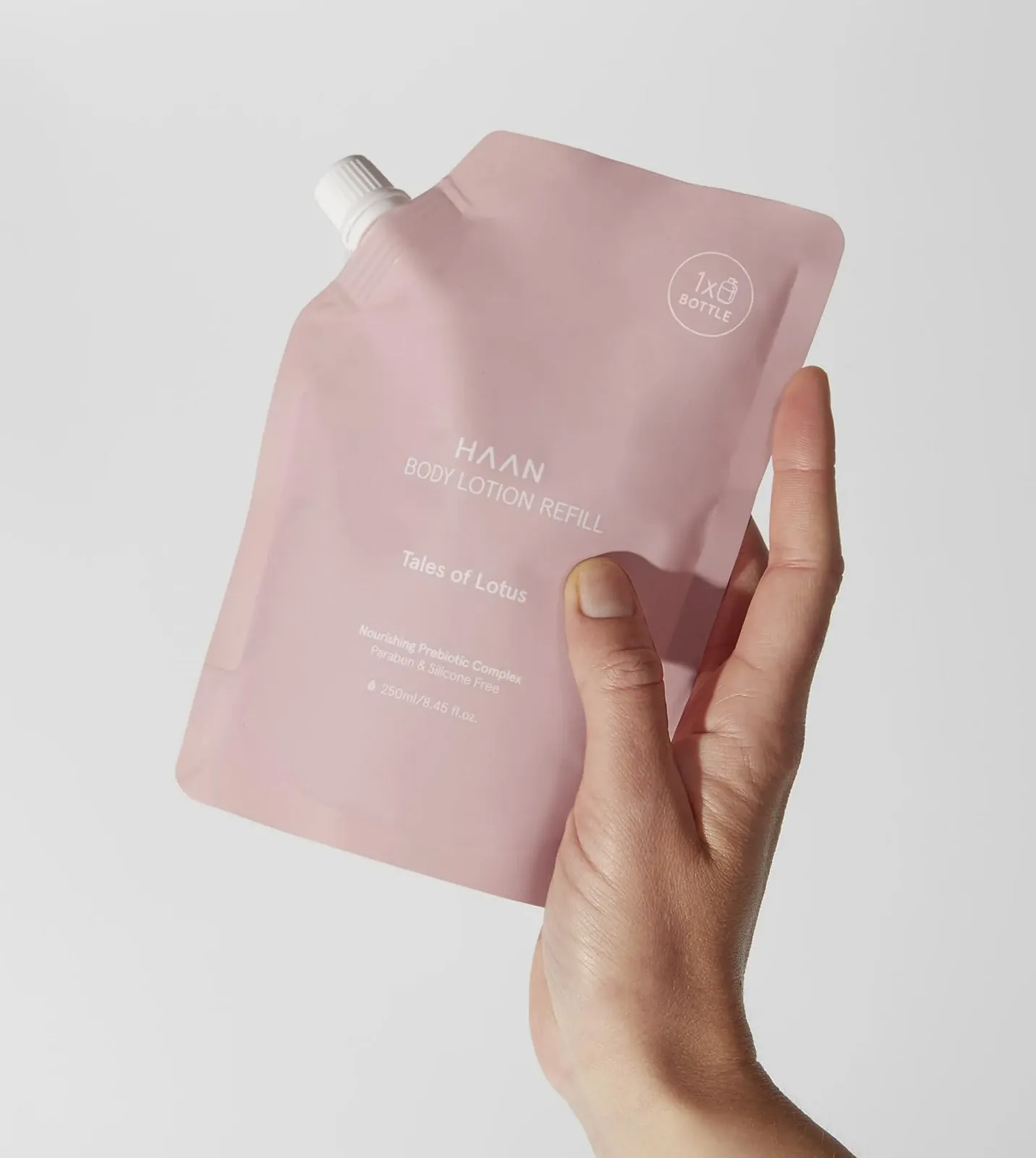 Лосьйон для тіла HAAN Tales of Lotus з поживними речовинами, на 97% складається з натуральних інгредієнтів та пребіотиків, фото №7