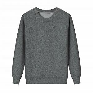 Женский Свитшот Однотонный с круглым вырезом synthetic.ua - Фото 1