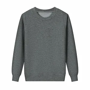 Женский Свитшот Однотонный с круглым вырезом synthetic.ua - Фото 1