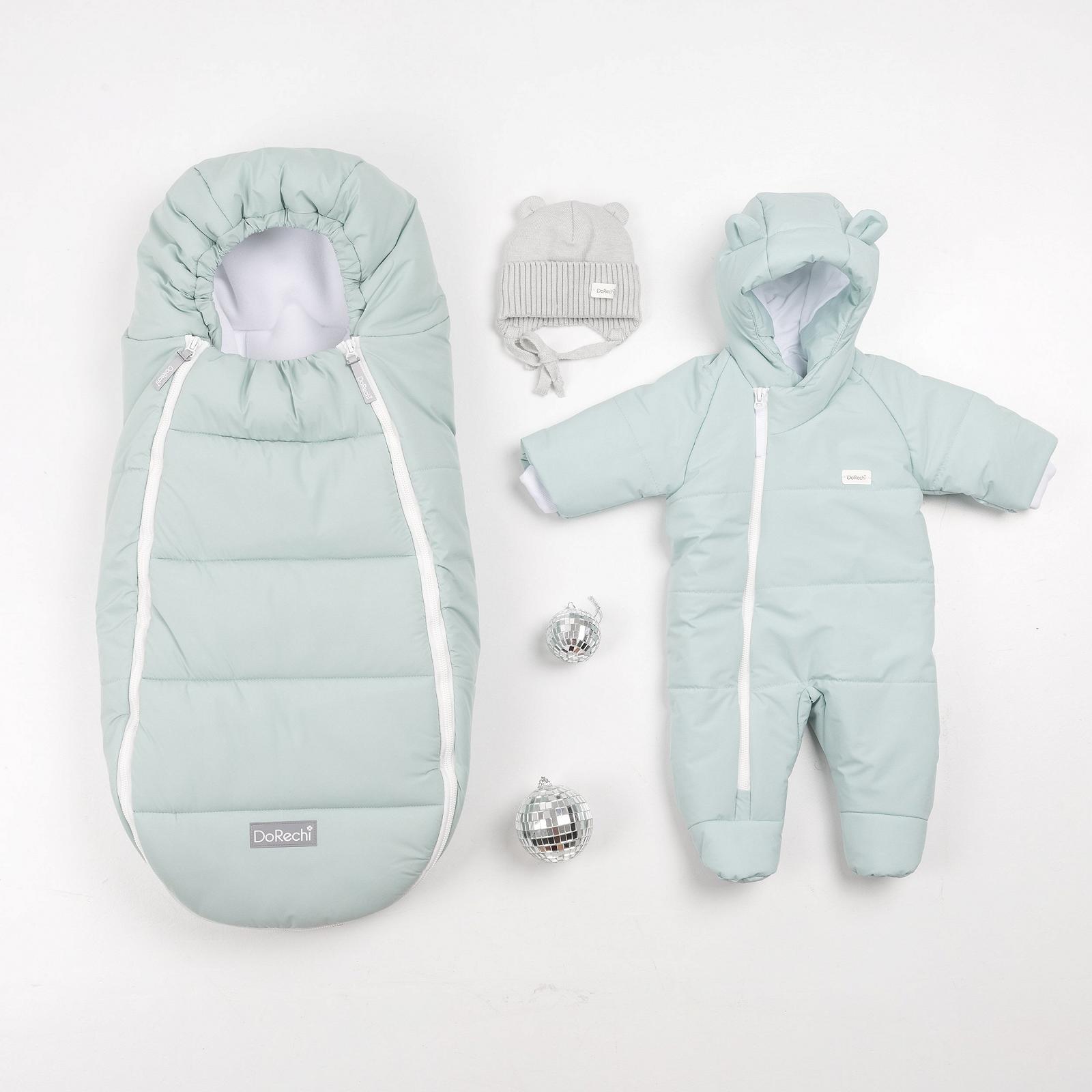 Зимний комплект для новорожденного baby мята, фото №1