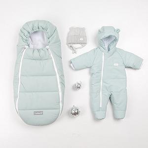 Зимний комплект для новорожденного baby мята - Фото 1