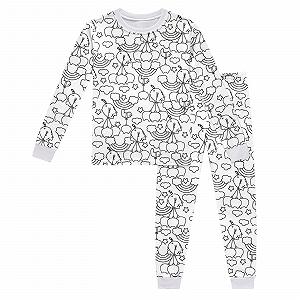 Піжамний набір для хлопчиків DIY, розмальований вручну - Фото 1