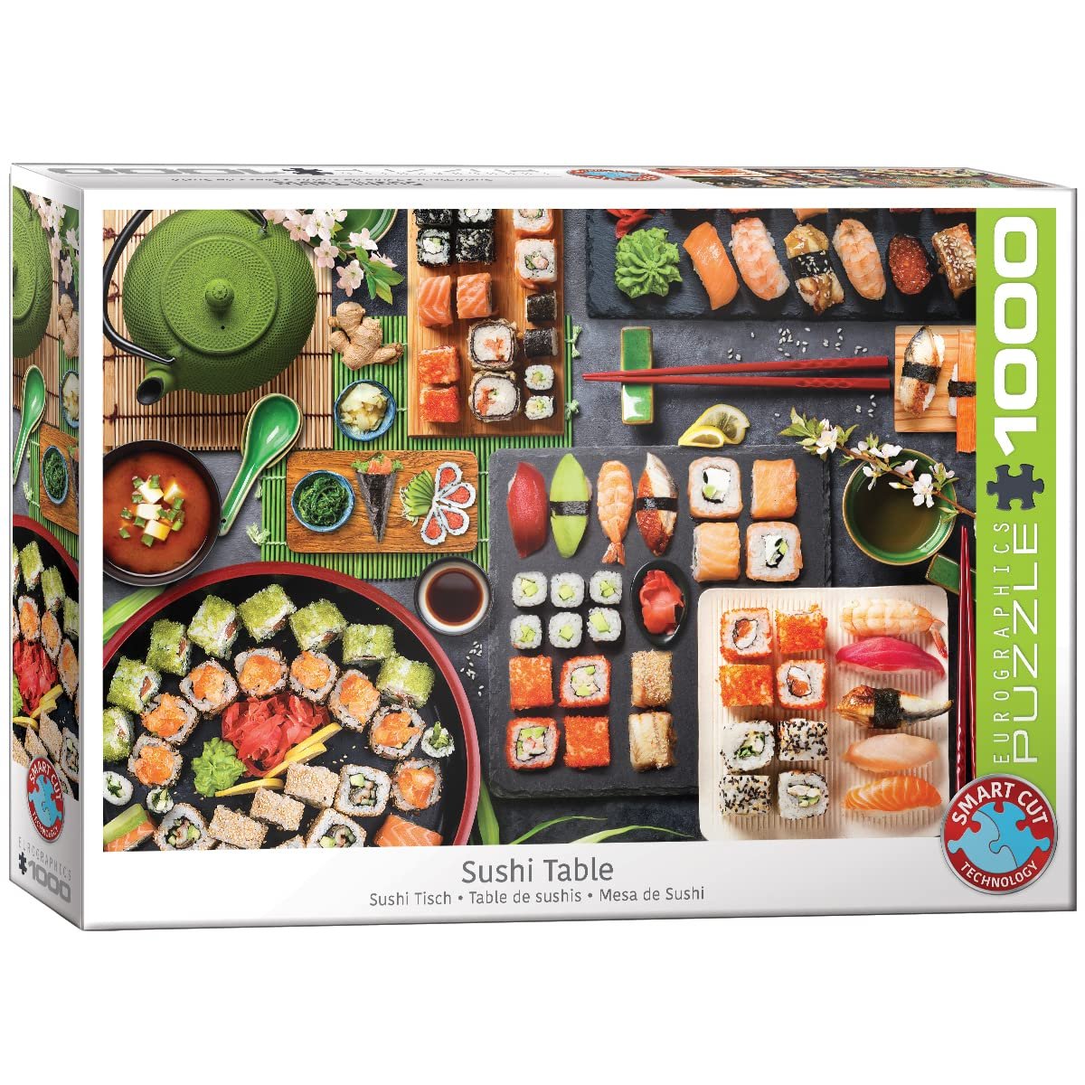 Пазл Eurographics Sushi Table 1000 деталей, фото №1 Пазл Eurographics Sushi Table 1000 деталей, фото №1