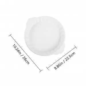 Форма для запікання GLEAVI кругла керамічна з ручками для хліба та тортів термостійка synthetic.ua - Фото 1