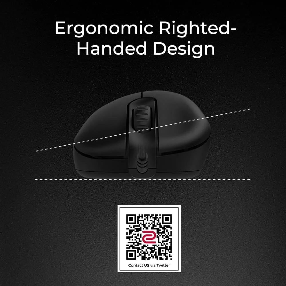 Проводная мышь BenQ Zowie EC1-C Matte Black, фото №3