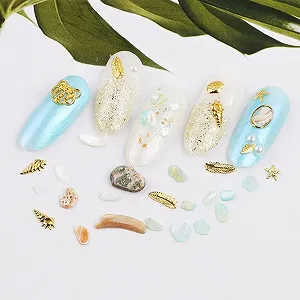 Каміння OSALADI Пляжні 3D Голографічні блискітки synthetic.ua - Фото 1