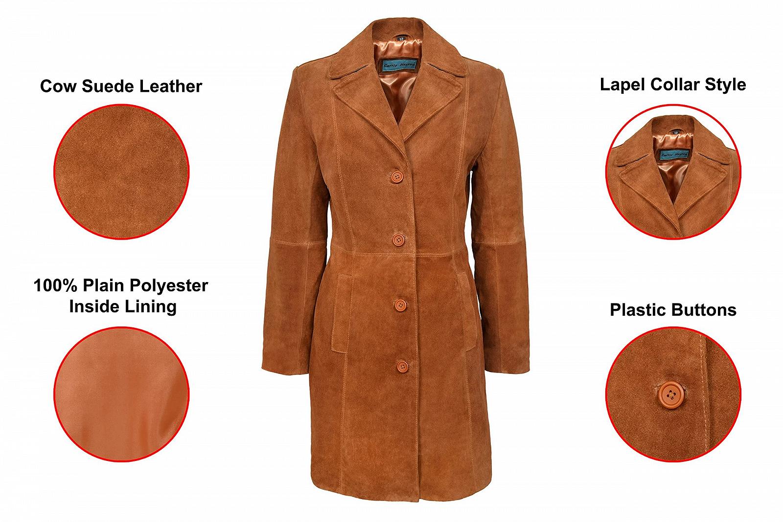 Тренч Smart Range Шкіряний 3457 Жіночий, фото №2 Тренч Smart Range Шкіряний 3457 Жіночий, фото №2