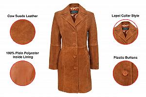 Тренч Smart Range Шкіряний 3457 Жіночий synthetic.ua - Фото 1