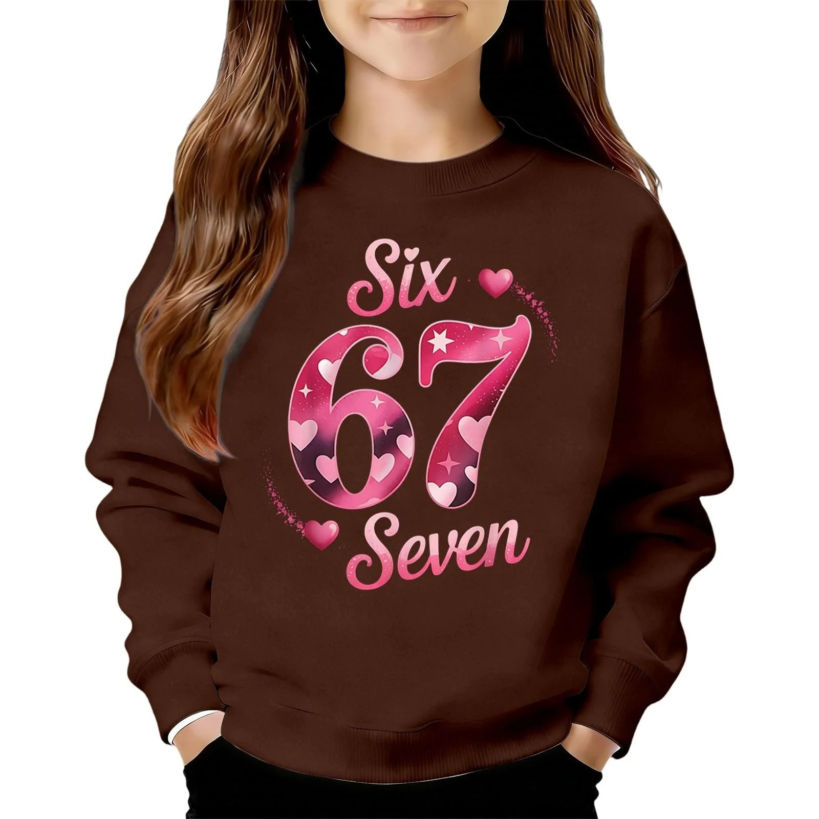 Sweatshirt Generisch 67 Дитячий світшот з круглим вирізом, фото №1