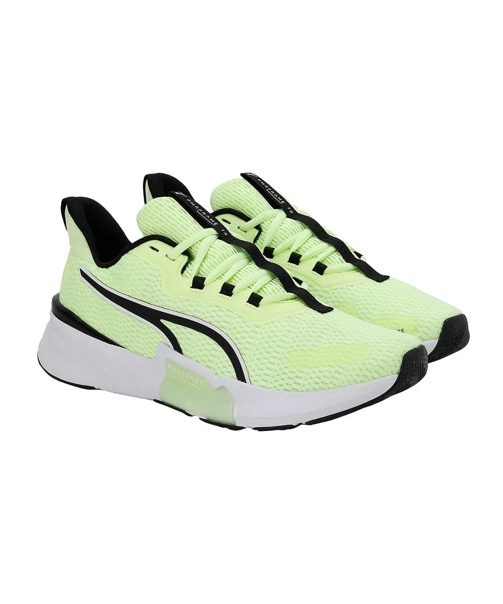 Футбольные Бутсы PUMA Pwrframe Tr 2 Черный/Желтый/Белый, фото №7