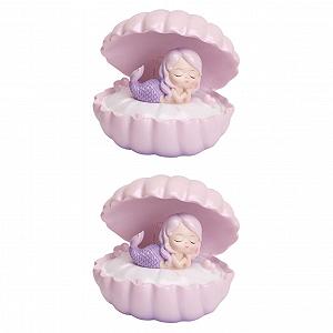 Купити Лампа DOITOOL Mermaid Night Light LED Resin Shell - Фото 1 Лампа DOITOOL Mermaid Night Light LED Resin Shell - Фото 1