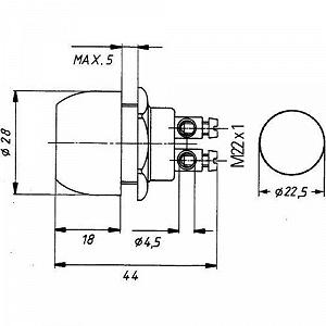 Вимикач запалювання/стартера HELLA 6JF 001 571-151 synthetic.ua - Фото 1