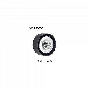 Ролик обводной/направляющий SKF VKM 38050 поликлинового ремня для MERCEDES-BENZ средний - Фото 1