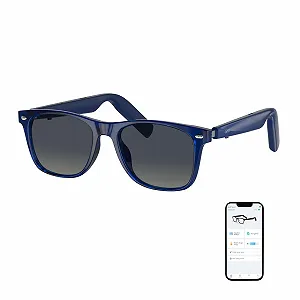 Умные очки, поляризованные солнцезащитные Bluetooth очки для музыки, батарея 10 часов для мужчин/женщин - Фото 1