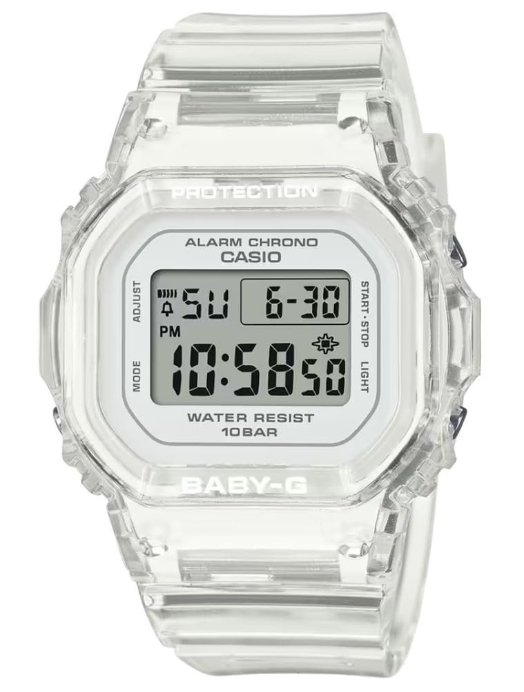 Часы цифровые Casio Baby-G BGD-565US-7ER женские, черные, современные, фото №1