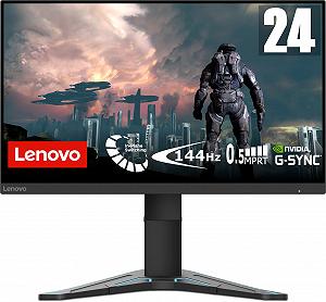 Монітор Lenovo G24 23.8 дюйма Full HD 144Hz 350 ніт 1ms HDMI DisplayPort AMD Radeon FreeSync Чорний - Фото 1