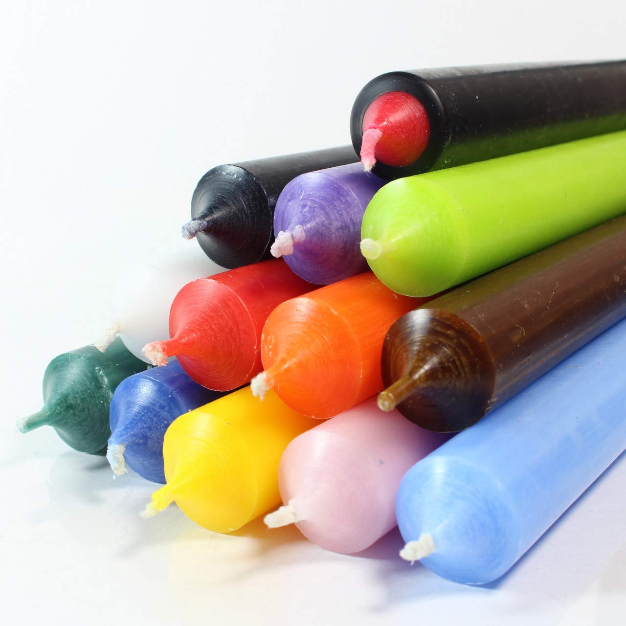 Ритуальні Свічки Домашній Вівтар Набір Свічок Кольорові Чакра Свічки, фото №3