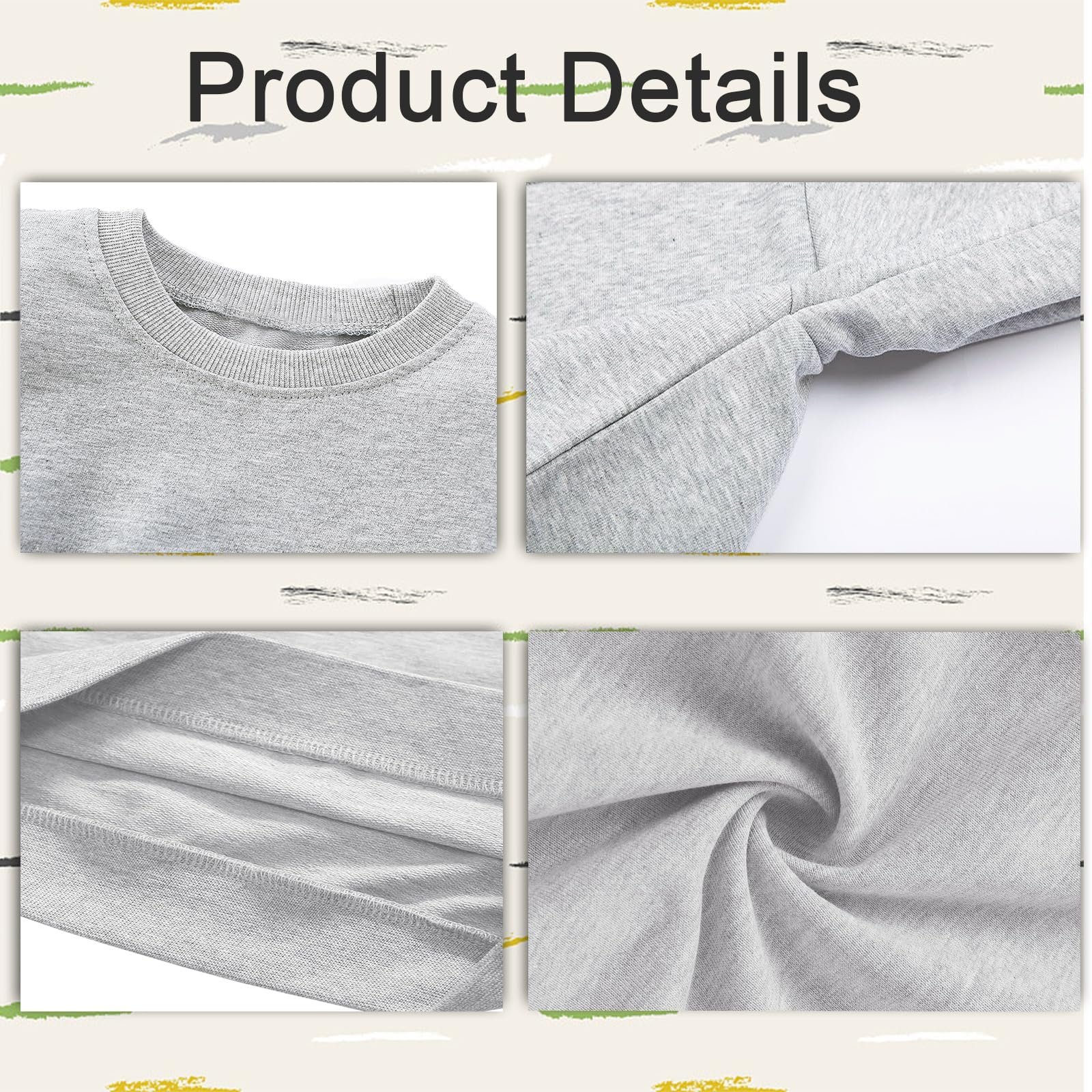 Футболка DHASIUE Детская для мальчиков Динозавр Топ Футболка Rex Dino Детские свитшоты Пуловер Одежда Детская футболка, фото №5