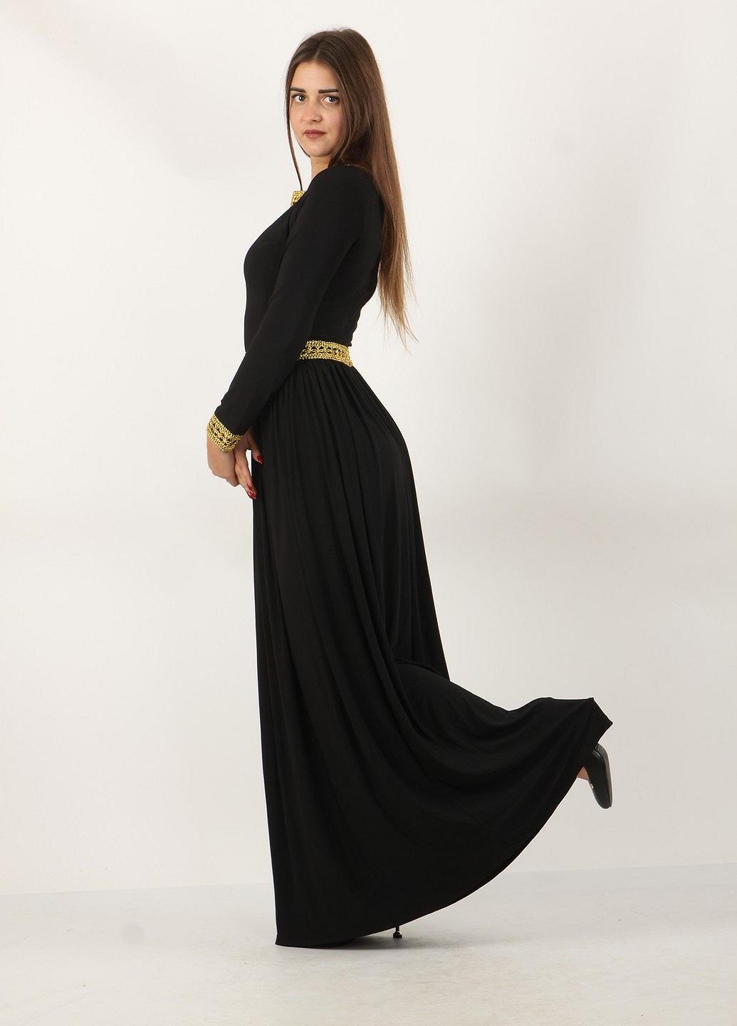 Платье NAZALI S Черный (ND-30003-Black), фото №3