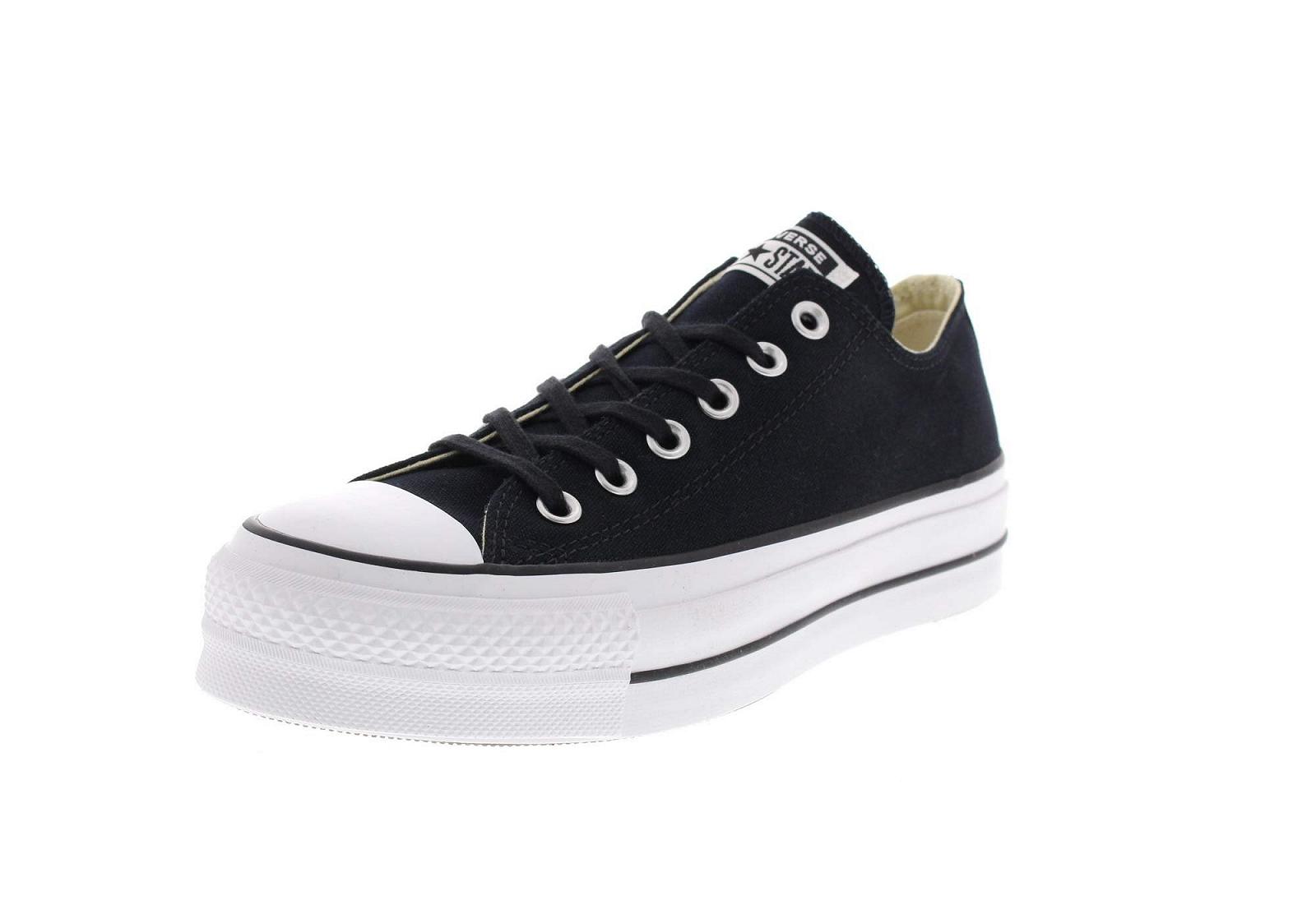 Кеды Converse Chuck Taylor All Star Lift OX Chucks 561681C Черно-белый, фото №1