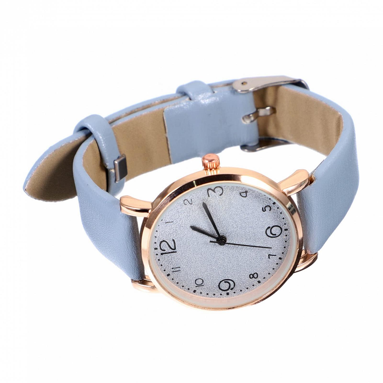 Годинник Healvian з регульованим дизайном, шкіряний ремінець, фото №1